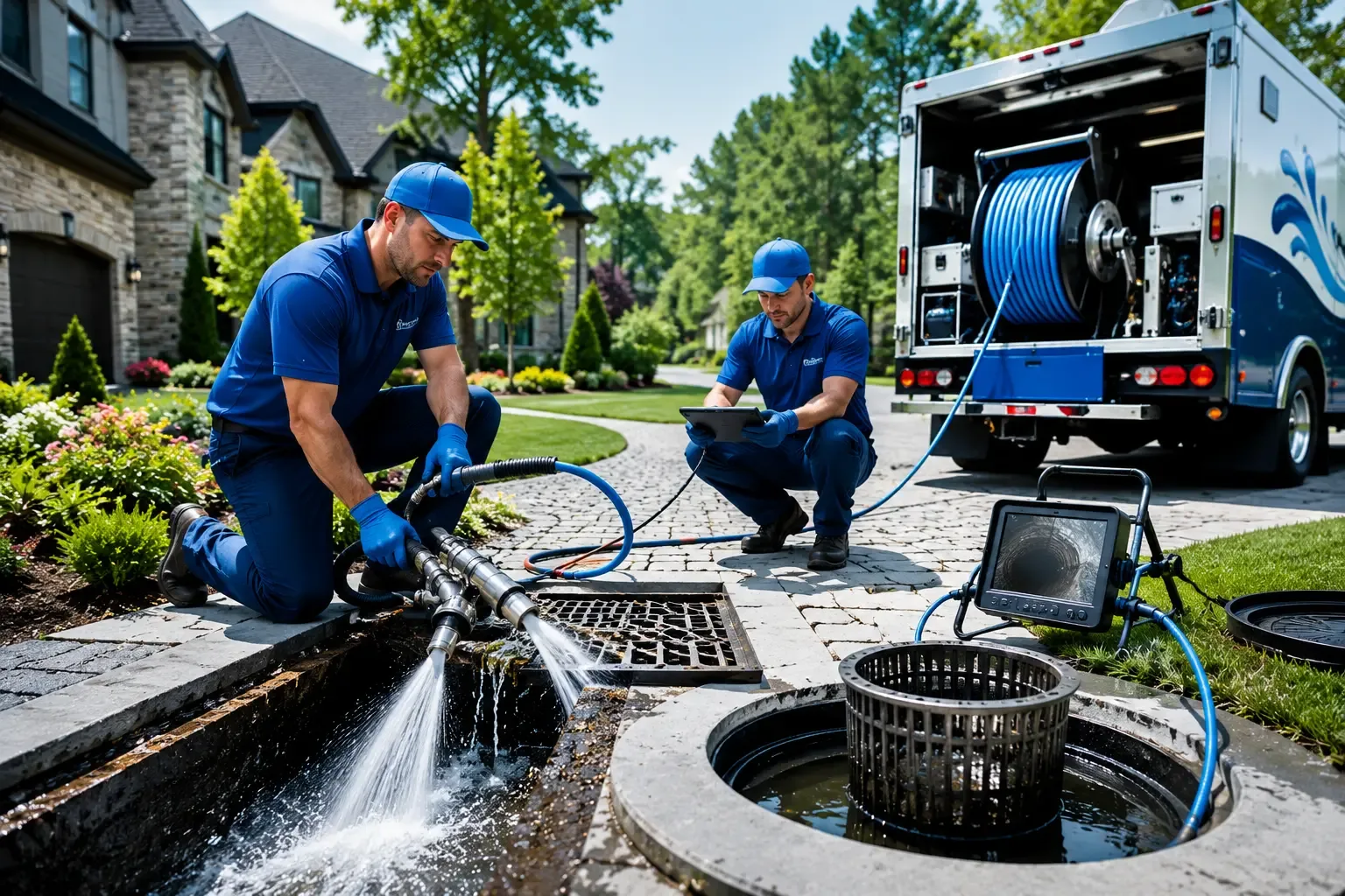 Local outdoor drain cleaning professionals in Oktaha, OK