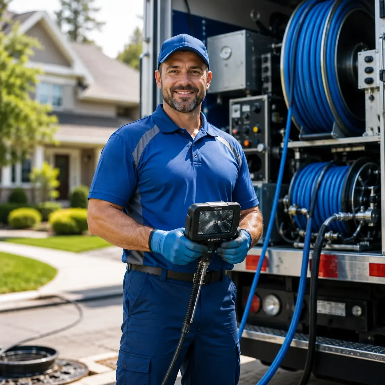 Local outdoor drain cleaning specialists in Oktaha, OK